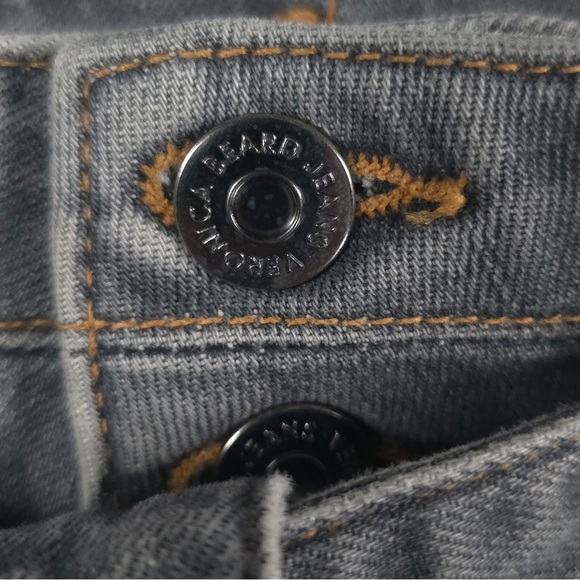 NWT VERONICA BEARD LOGAN Straight Leg Jeans Tie Belt Extra High Rise Size 26 - Picture 12 of 16